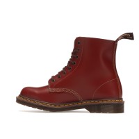 Dr. Martens 1460 Vintage Made In England Lace Up Boot Oxblood Quilon