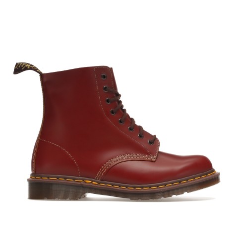 Dr. Martens 1460 Vintage Made In England Lace Up Boot Oxblood Quilon - мужская сетка размеров