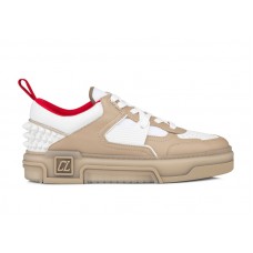 Christian Louboutin Astroloubi Flat Saharienne White