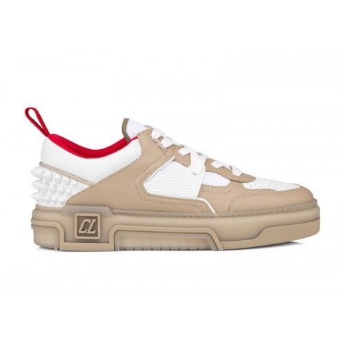 Christian Louboutin Astroloubi Flat Saharienne White - мужская сетка размеров