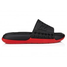 Christian Louboutin Take It Easy Slides Black