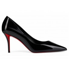 Christian Louboutin Miss Z 80mm Pump Black Patent Calf Leather