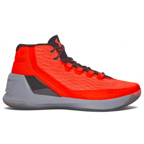 Кроссы UA Curry 3 Red Hot Santa - мужская сетка размеров