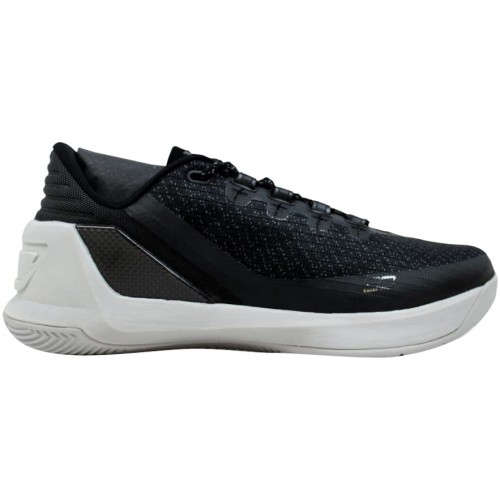 Кроссы Under Armour Curry 3 Low Black/Aluminum-Black - мужская сетка размеров