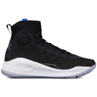 Подростковые кроссовки Under Armour Curry 4 Black White (GS)