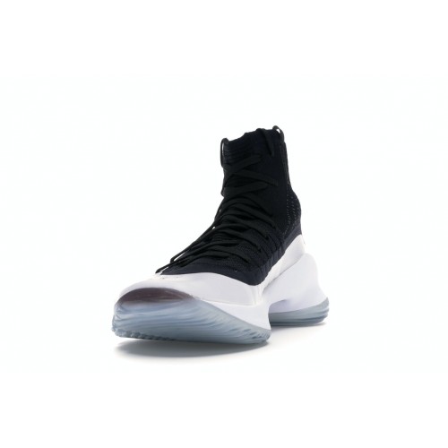 Кроссы Under Armour Curry 4 White Black - мужская сетка размеров