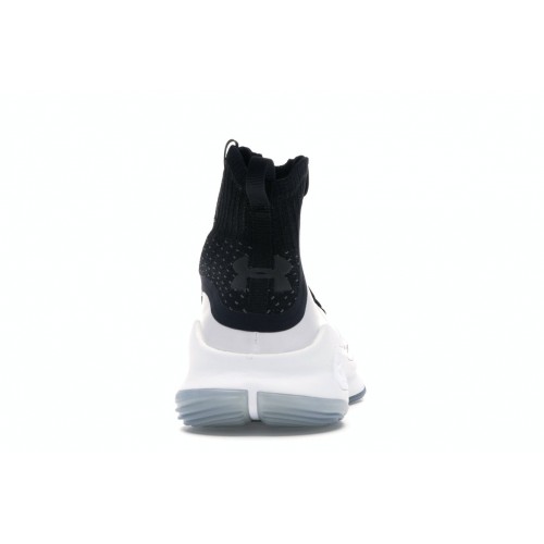 Кроссы Under Armour Curry 4 White Black - мужская сетка размеров