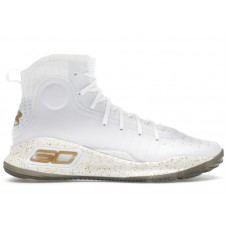 Under Armour Curry 4 Retro White Gold