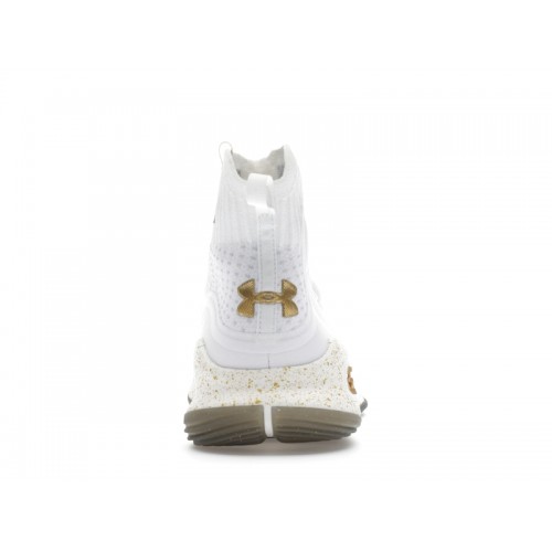 Under Armour Curry 4 Retro White Gold - мужская сетка размеров