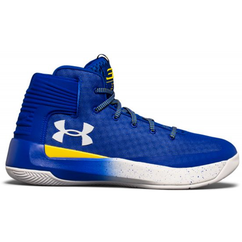 Кроссы Under Armour Curry 3Zero Warriors Away - мужская сетка размеров