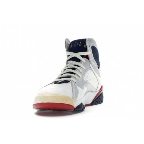 Кроссы Jordan 7 OG Olympic (1992) - мужская сетка размеров