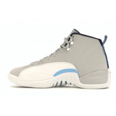 Кроссовки Jordan 12 Retro Grey University Blue