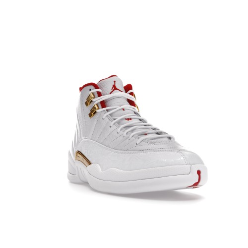 Кроссы Jordan 12 Retro FIBA (2019) - мужская сетка размеров