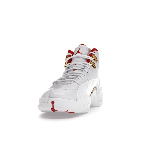 Кроссы Jordan 12 Retro FIBA (2019) - мужская сетка размеров