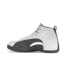 Кроссовки Jordan 12 Retro White Dark Grey