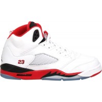 Подростковые кроссовки Jordan 5 Retro Fire Red (GS)