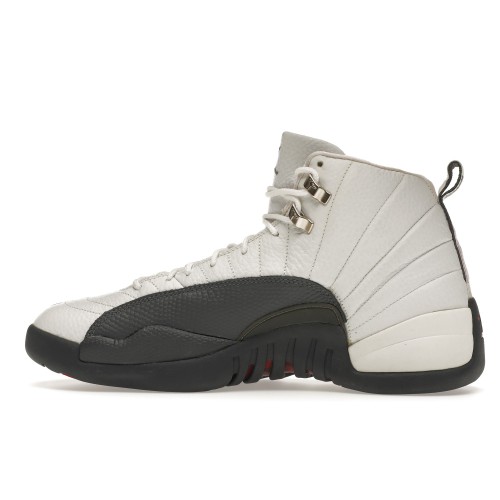 Кроссы Jordan 12 Retro Flint Grey - мужская сетка размеров