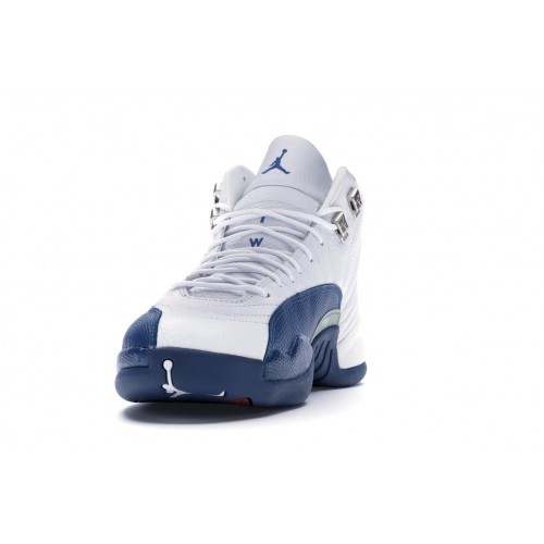Кроссы Jordan 12 Retro French Blue (2004) - мужская сетка размеров
