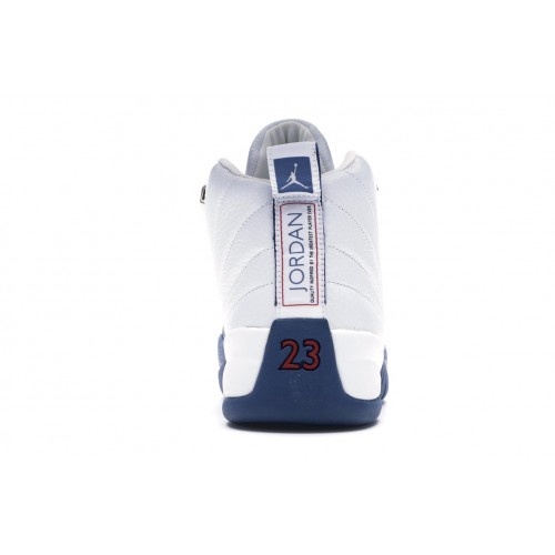 Кроссы Jordan 12 Retro French Blue (2004) - мужская сетка размеров