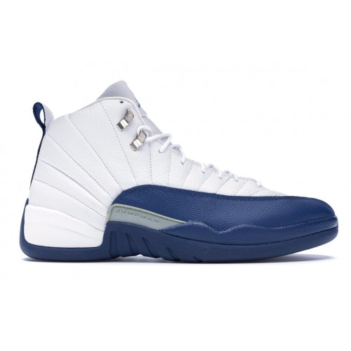 Кроссы Jordan 12 Retro French Blue (2004) - мужская сетка размеров