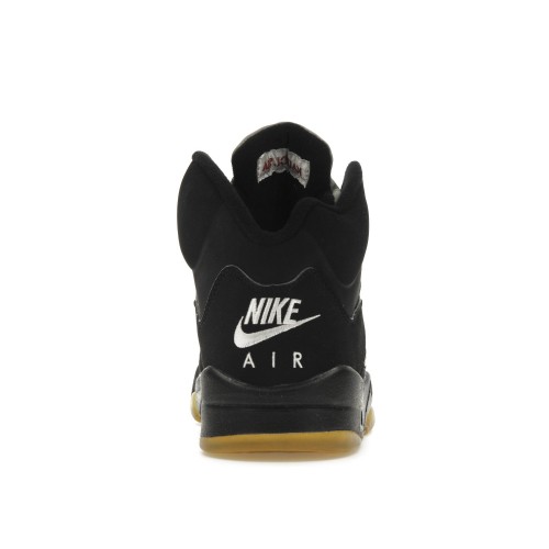 Кроссы Jordan 5 Retro Black Metallic (2000) - мужская сетка размеров