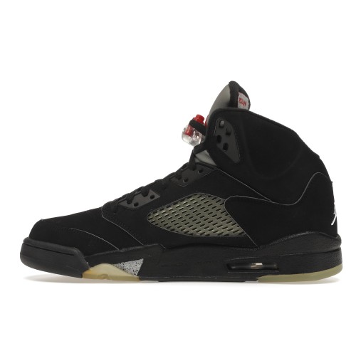 Кроссы Jordan 5 Retro Black Metallic (2007) - мужская сетка размеров