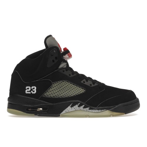 Кроссы Jordan 5 Retro Black Metallic (2007) - мужская сетка размеров