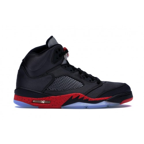 Кроссы Jordan 5 Retro Satin Bred - мужская сетка размеров
