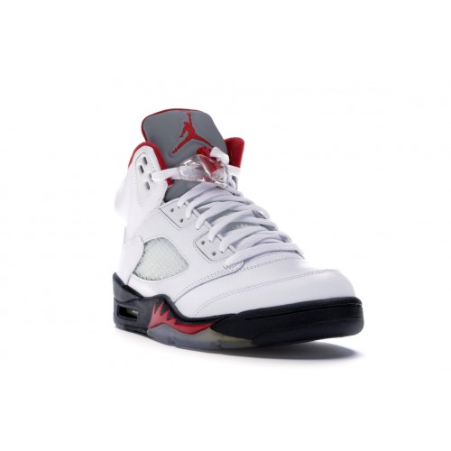 Кроссы Jordan 5 Retro Fire Red (2013) - мужская сетка размеров