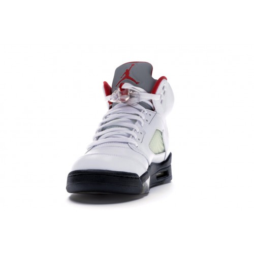 Кроссы Jordan 5 Retro Fire Red (2013) - мужская сетка размеров