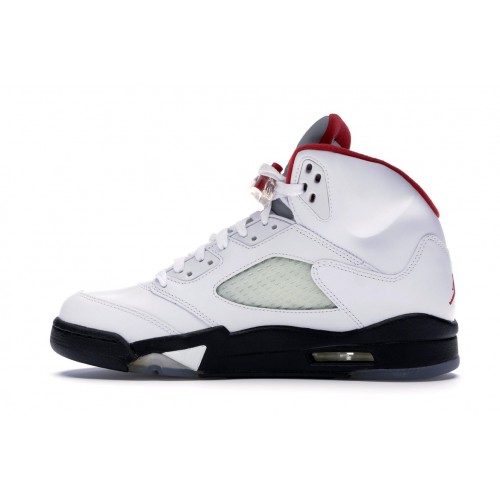Кроссы Jordan 5 Retro Fire Red (2013) - мужская сетка размеров