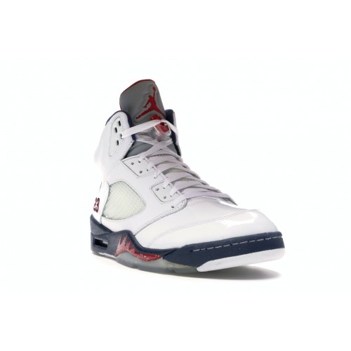 Кроссы Jordan 5 Retro Independence Day - мужская сетка размеров