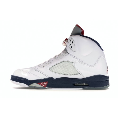 Кроссы Jordan 5 Retro Independence Day - мужская сетка размеров