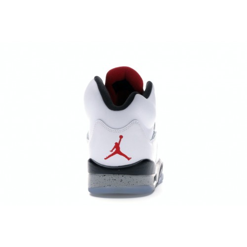 Кроссы Jordan 5 Retro White Cement - мужская сетка размеров