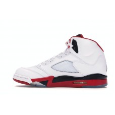 Jordan 5 Retro Fire Red Black Tongue (2013)