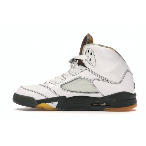 Кроссы Jordan 5 Retro Dark Army - мужская сетка размеров