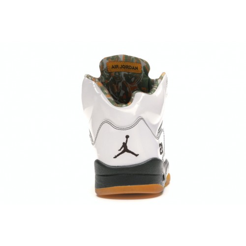 Кроссы Jordan 5 Retro Dark Army - мужская сетка размеров