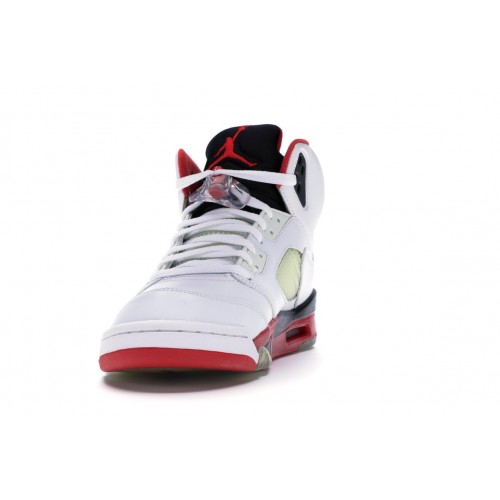 Кроссы Jordan 5 Retro Fire Red (2006) - мужская сетка размеров
