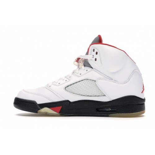 Кроссы Jordan 5 Retro Fire Red CDP (2008) - мужская сетка размеров