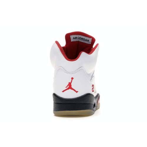 Кроссы Jordan 5 Retro Fire Red CDP (2008) - мужская сетка размеров