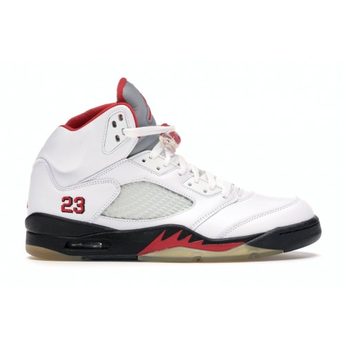 Кроссы Jordan 5 Retro Fire Red CDP (2008) - мужская сетка размеров