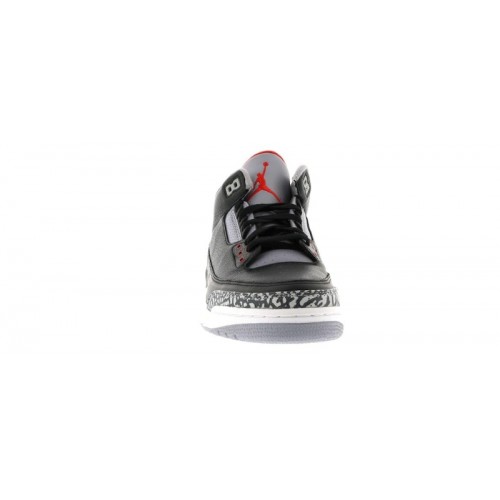 Кроссы Jordan 3 Retro Black Cement (2001) - мужская сетка размеров