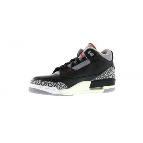 Кроссы Jordan 3 Retro Black Cement (2001) - мужская сетка размеров
