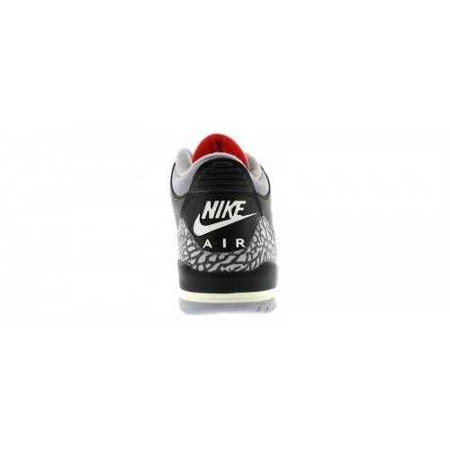 Кроссы Jordan 3 Retro Black Cement (2001) - мужская сетка размеров