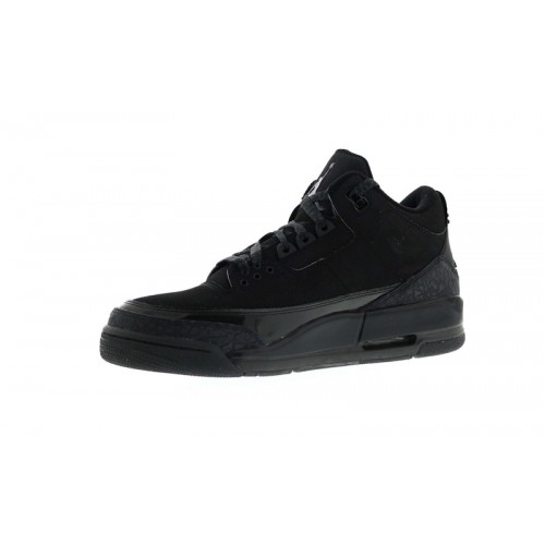 Кроссы Jordan 3 Retro Black Cat - мужская сетка размеров