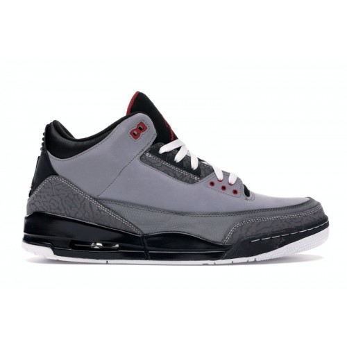 Кроссы Jordan 3 Retro Stealth - мужская сетка размеров