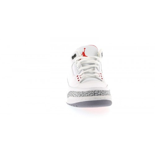 Кроссы Jordan 3 Retro White Cement (2003) - мужская сетка размеров