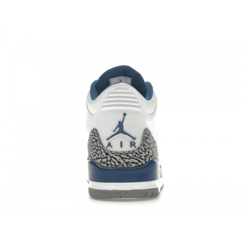 Air Jordan 3 Retro True Blue 2011 - мужская сетка размеров