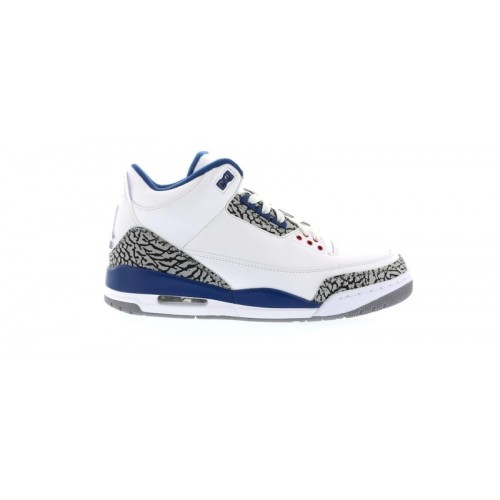 Кроссы Jordan 3 Retro True Blue (2011) - мужская сетка размеров