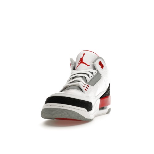 Кроссы Jordan 3 Retro Fire Red (2013) - мужская сетка размеров